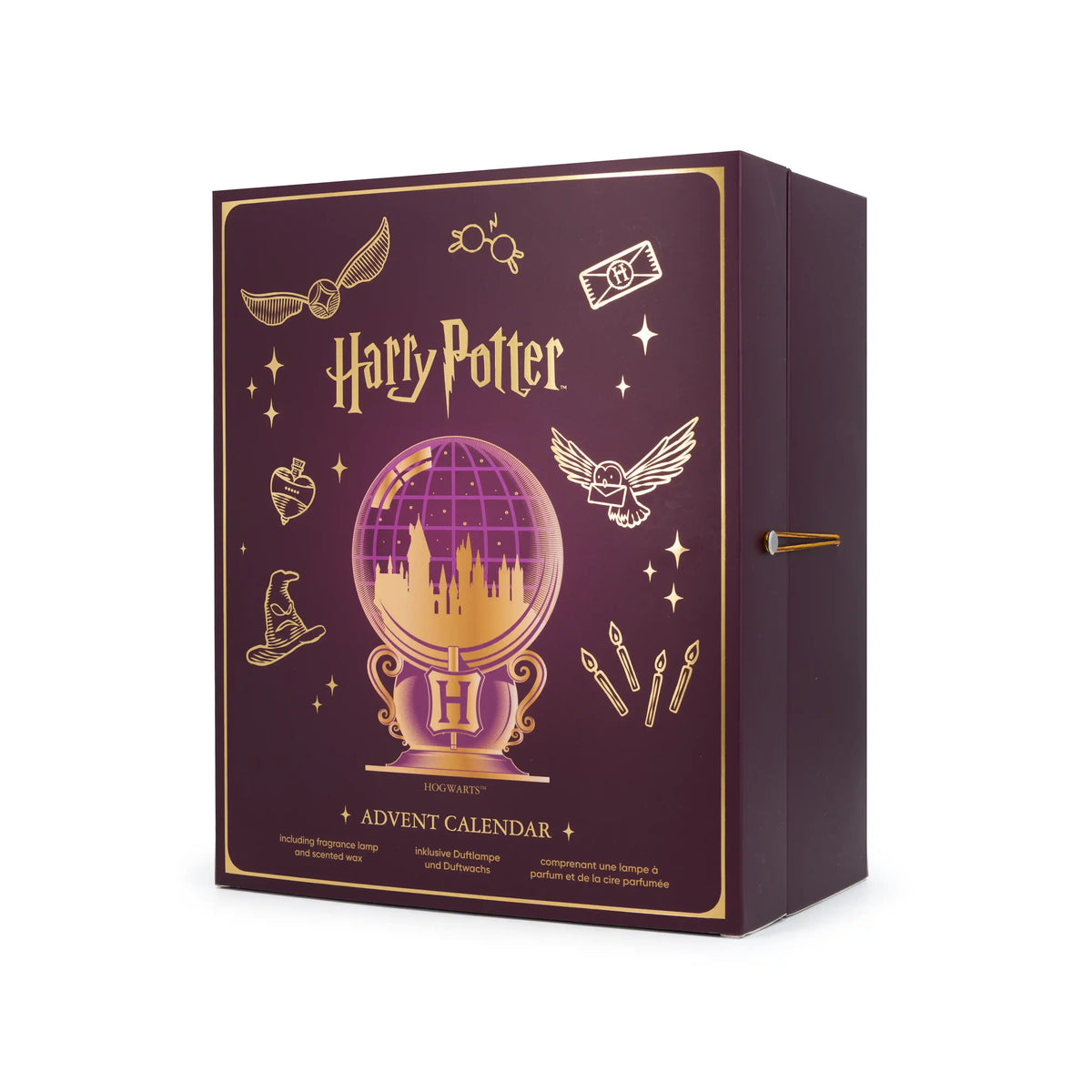 Harry Potter Adventskalender 2026 mit Duftlampe & 24 Duftwachs Wax Melts – Hogwarts Weihnachtskalender für Erwachsene & Fans – Offiziell lizenziertes Geschenkset