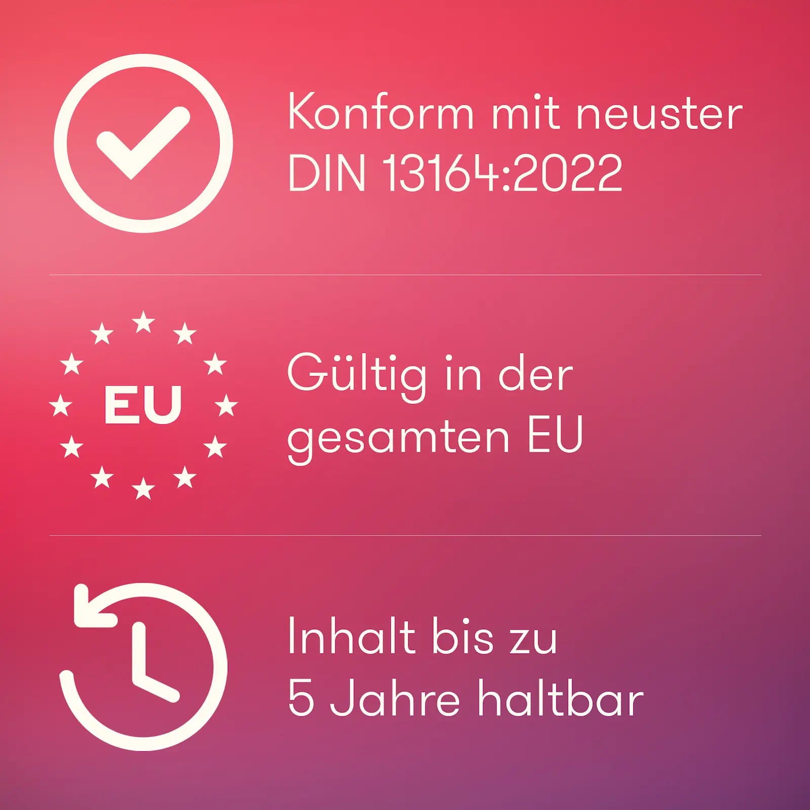 Erste Hilfe Nachfüllset konform mit DIN 13164:2022 – Gültig in der gesamten EU – Inhalt 5 Jahre haltbar