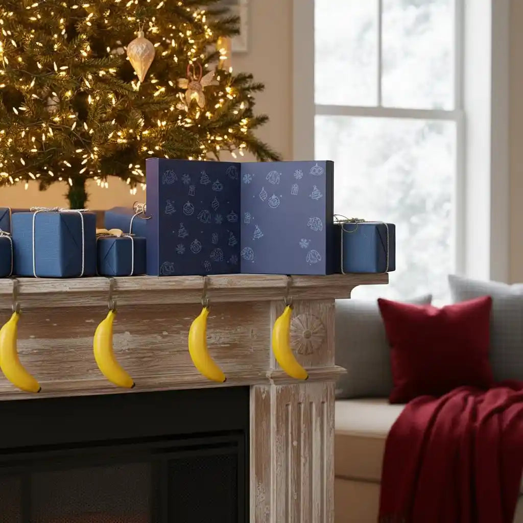 Minions Adventskalender mit Duftlampe & 24 Duftwachs-Würfeln – 12 verschiedene Düfte, Wax Melts mit Minions Keramik-Duftlampe – Weihnachtsgeschenk für Minions-Fans